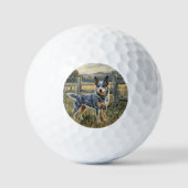 Australischer Treibhund Golfball (Vorderseite)