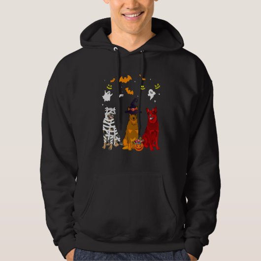 Australischer Treibhund Hoodie (Vorderseite)