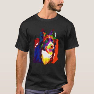 Australischer Treibhund Pop Hund T-Shirt