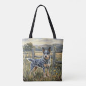 Australischer Treibhund Tasche (Rückseite)