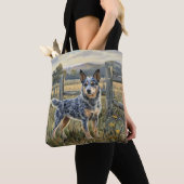 Australischer Treibhund Tasche (Von Nahem)
