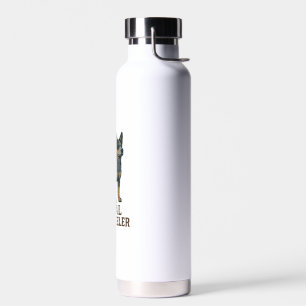 Australischer Treibhund Treuer Blauer Heeler Trinkflasche
