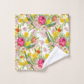 Australischer TropenSummer Badhandtuch Set (Waschlappen)