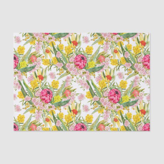 Australischer TropenSummer Seidenpapier (Vorderseite)