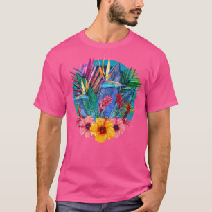 Australischer tropischer Sommer T-Shirt