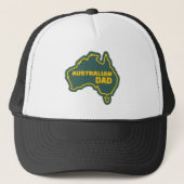 Australischer Vater - Aussie Fathers Day Truckerkappe (Vorderseite)