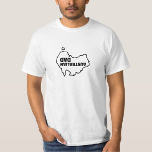 Australischer Vater - ein lustiges T-Shir für den T-Shirt