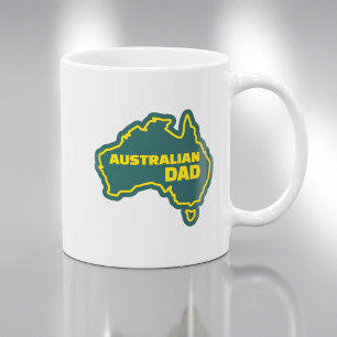 Australischer Vater - Vatertag Tasse für einen Aus