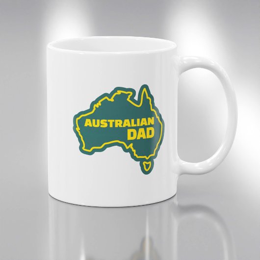Australischer Vater - Vatertag Tasse für einen Aus