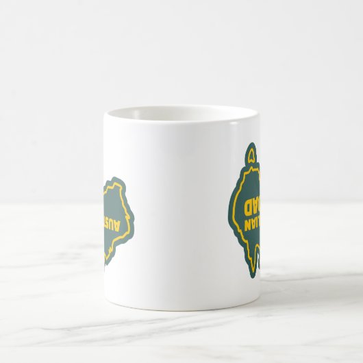 Australischer Vater - Witziger Vater Kaffeetasse (Mittel)