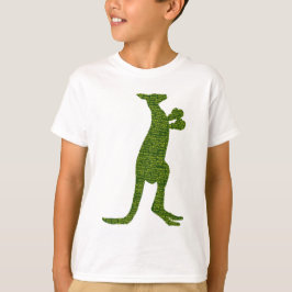 Australischer Verpacken-Känguru mit T-Shirt