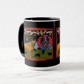 Australischer Vieh-Hund - der beste Freund eines Tasse (Vorderseite Links)