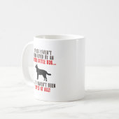 Australischer Vieh-Hund Kaffeetasse (Vorderseite Links)