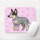 Australischer Vieh-Hund/Kelpie-Liebe Mousepad (Mit Mouse)