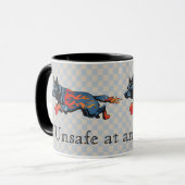 Australischer Vieh-Hund - unsicher mit irgendeiner Tasse (Vorderseite Links)