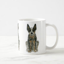 Australischer Vieh-Hundblaue Heeler Kaffee-Tasse