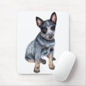 Australischer Vieh-Hundewelpe Mousepad (Mit Mouse)