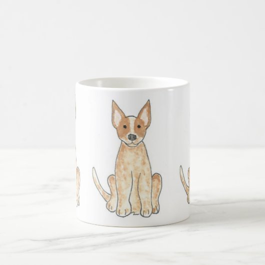 Australischer Vieh-Hundrote Heeler Kaffee-Tasse Kaffeetasse (Mittel)