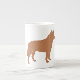 australischer Viehhundesilo red.png Porzellantasse