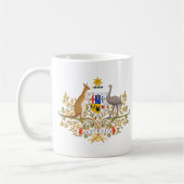Australischer Wappen Kaffeetasse (Links)