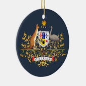 Australischer Wappen Keramik Ornament (Rechts)