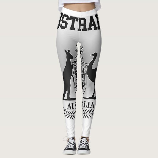 Australischer Wappen Leggings (Vorderseite)