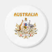Australischer Wappen Magnet (Vorne)