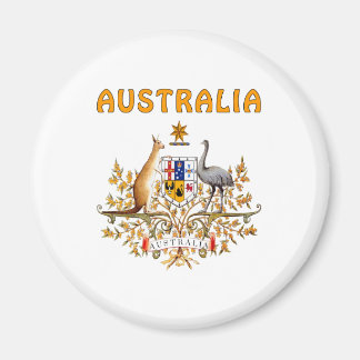 Australischer Wappen Magnet