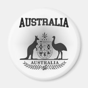 Australischer Wappen Magnet