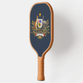 Australischer Wappen Pickleball Schläger (Links)