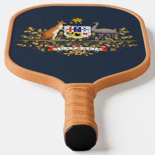 Australischer Wappen Pickleball Schläger