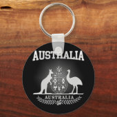 Australischer Wappen Schlüsselanhänger (Vorderseite)