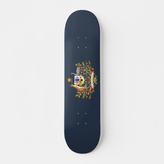 Australischer Wappen Skateboard (Vorne)