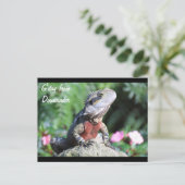 Australischer Wasserdrache Postkarte (Stehend Vorderseite)