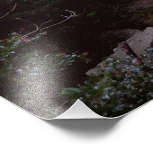 Australischer Wasserfall Fotodruck (Ecke)