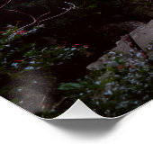 Australischer Wasserfall Poster (Ecke)