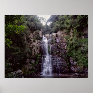 Australischer Wasserfall Poster