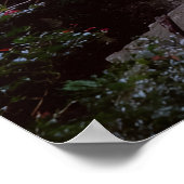 Australischer Wasserfall Poster (Ecke)