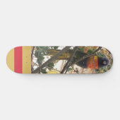 Australischer Wattle Rainbow Lorikeet Cockatoo Bir Skateboard (Horizontal)