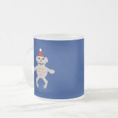 Australischer Weihnachts-Koala-Bär Mattglastasse (Vorderseite Links)
