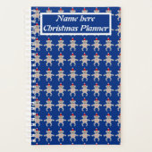 Australischer Weihnachts-Koala-Bär Personalisiert Planer (Vorderseite)
