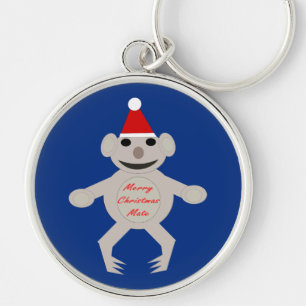 Australischer Weihnachts-Koala-Schlüsselanhänger Schlüsselanhänger
