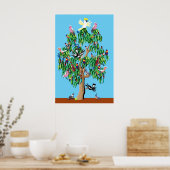 Australischer Weihnachtsbaum Poster (Küche)