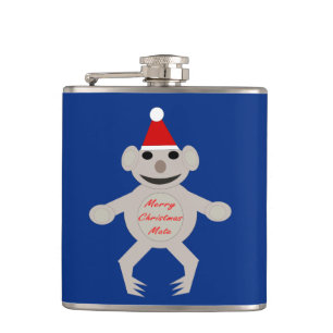 Australischer Weihnachtsgebäck Koala Bar Flask Flachmann