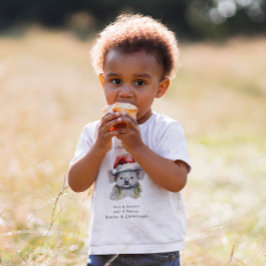 Australischer Weihnachtskoala Baby T-shirt