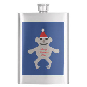 Australischer Weihnachtskoala Bärenmasken Flachmann
