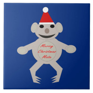 Australischer Weihnachtskoala Bärenteil Fliese