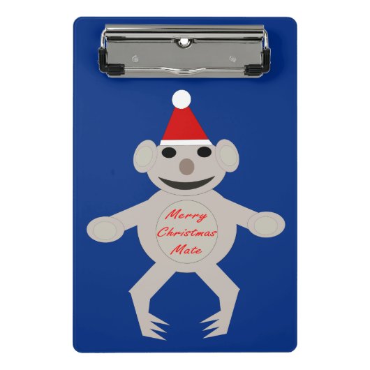 Australischer Weihnachtskoala Bear Mini Clipboard Klemmbrett (Vorderseite)