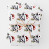 Australischer Weihnachtskoala Geschenkpapier Set (Beispiel)