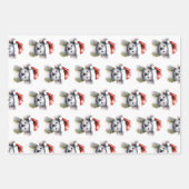 Australischer Weihnachtskoala Geschenkpapier Set (Vorderseite)